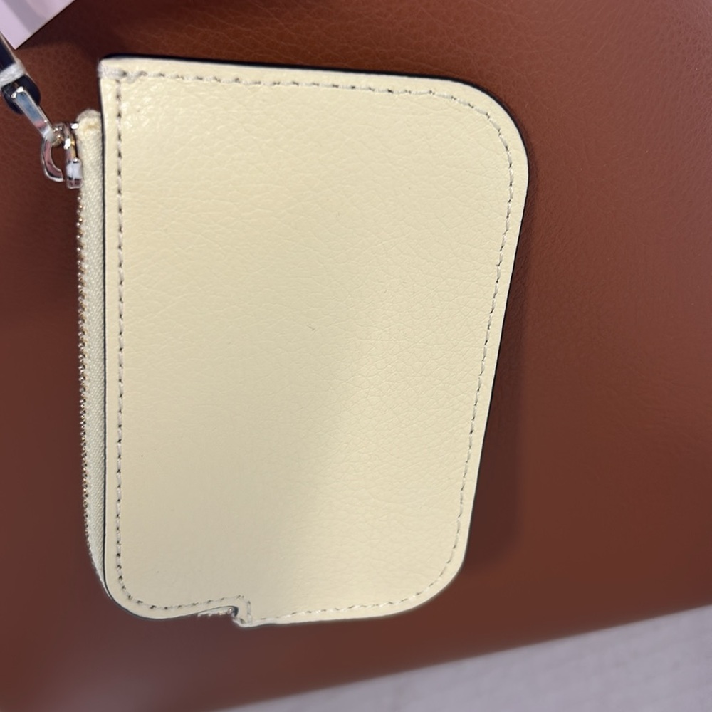 Kate Spade Brown and Cream Leather Reversible Tote in Warm Ginger - Picture 15 of 17
